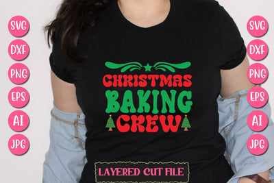 Christmas Baking Crew SVG Cut File SVG Newmockups 