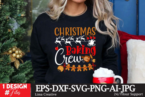 Christmas Baking Crew SVG Cute File SVG Insomnia Std 