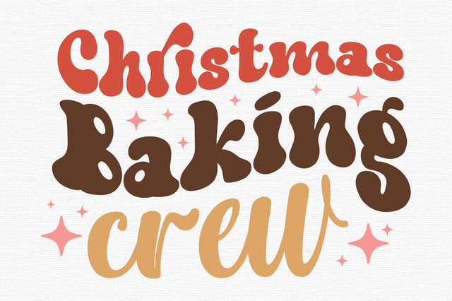 Christmas Baking Crew SVG Design SVG designartist 