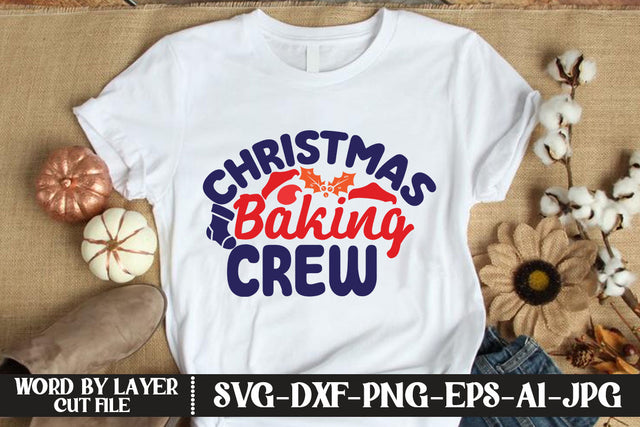 Christmas Baking Crew SVG DESIGN SVG MStudio 