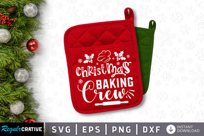 Christmas baking crew SVG Design SVG Regulrcrative 
