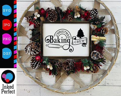 Christmas Baking Crew SVG Inked Perfect 