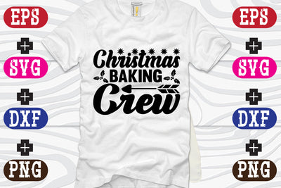 Christmas Baking Crew SVG Nurstore 