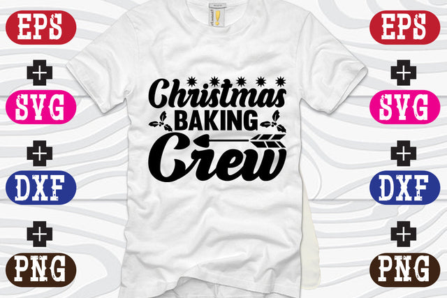 Christmas Baking Crew SVG Nurstore 