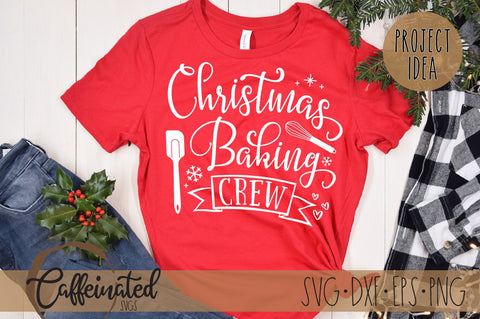 Christmas Baking Crew SVG SVG Caffeinated SVGs 