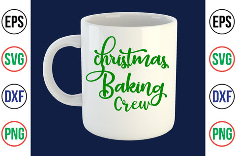 Christmas Baking Crew svg SVG nirmal108roy 