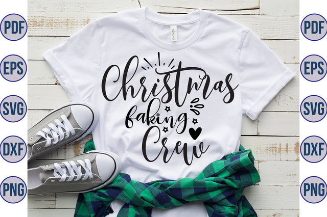 Christmas Baking Crew SVG SVG orpitasn 