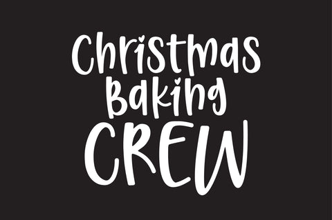 Christmas Baking Crew svg SVG orpitasn 
