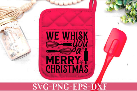 Christmas Baking Kitchen towelPot Holder SVG Bundle SVG DESIGNISTIC 