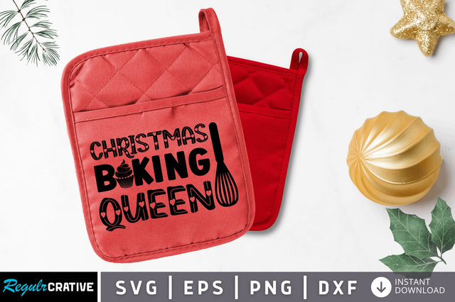Christmas baking queen SVG Design SVG Regulrcrative 
