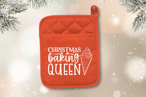Christmas baking queen SVG SVG Regulrcrative 