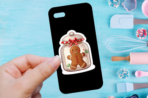 Christmas Baking Sticker Bundle Sublimation Regulrcrative 