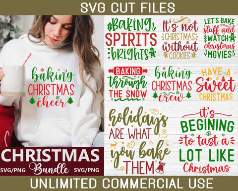 Christmas baking svg bundle, Christmas Pot Holder SVG Bundle, Potholder svg, Christmas svg, Oven Mitt SVG, Kitchen SVG, Baking Svg, Funny Kitchen Quotes SVG etcify 