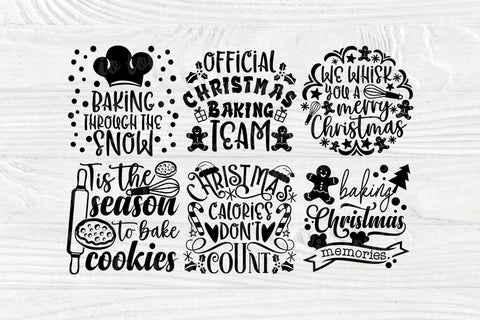 Christmas Baking SVG Bundle | Kitchen Bake Svg | Christmas Pot Holder | 20 Shirt Designs | Instant Download | COMMERCIAL USE | Cricut Files SVG TonisArtStudio 