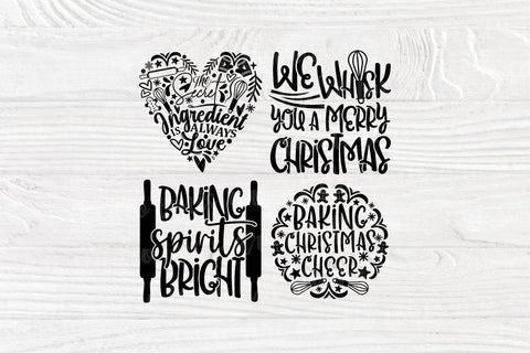 Christmas Baking SVG Bundle | Kitchen Bake Svg | Christmas Pot Holder | 20 Shirt Designs | Instant Download | COMMERCIAL USE | Cricut Files SVG TonisArtStudio 