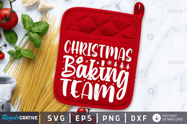 Christmas baking team SVG SVG Regulrcrative 