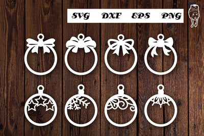 Christmas ball hangers SVG dadan_pm 