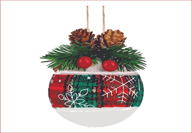 Christmas ball ornament png, Sublimation graphics, clipart Sublimation sublimationhappy 