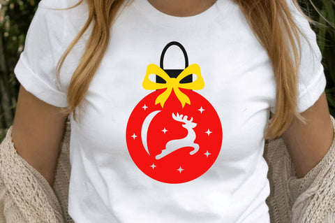 christmas Ball SVG Design SVG Regulrcrative 