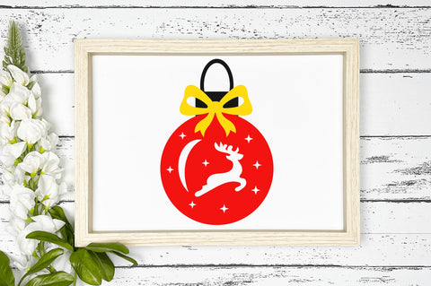 christmas Ball SVG Design SVG Regulrcrative 