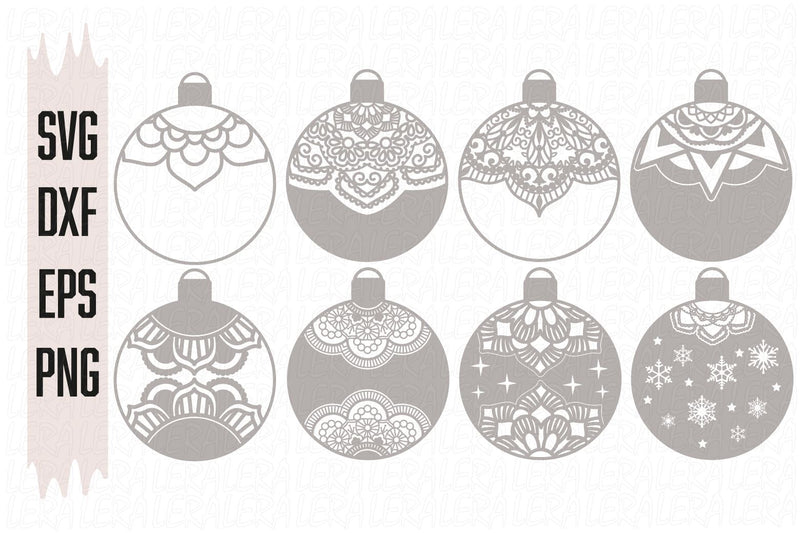 Christmas Ball Svg SVG Lerastudio 
