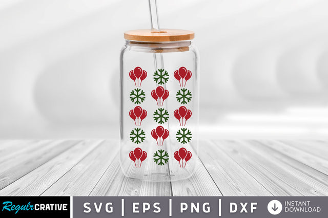 Christmas balloon SVG Design SVG Regulrcrative 