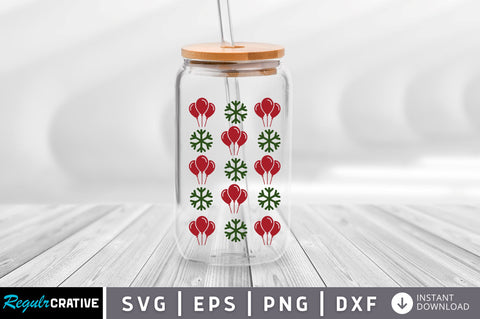 Christmas balloon SVG Design SVG Regulrcrative 