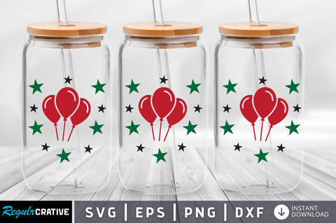 Christmas balloon SVG Design SVG Regulrcrative 