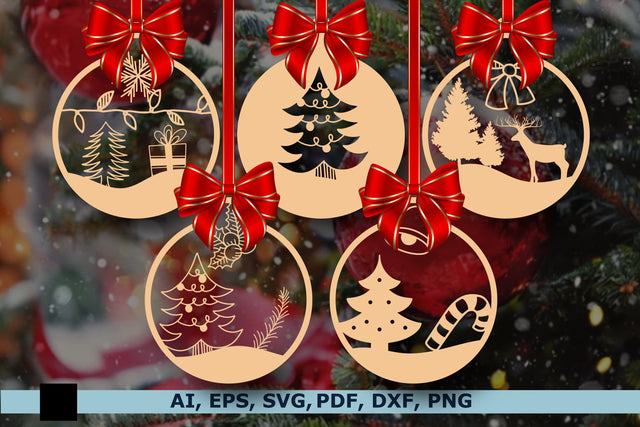 Christmas Bauble Tree svg bundle SVG MD JOYNAL ABDIN 