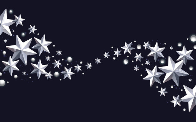 Christmas Beautiful Silver Metallic Star SVG naemmiah021 
