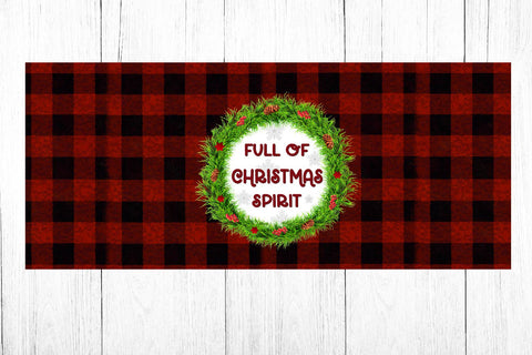 Christmas Beer Can Glass Full Wrap Sublimation. Glass Can. Sublimation Samaha Design 