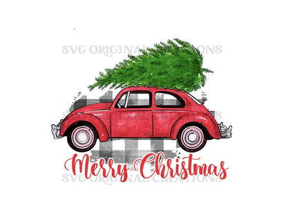 Christmas beetle car Sublimation, Christmas PNG Print, Sublimation PNG, Christmas sublimation designs Merry christmas Sublimation SVGoriginalcreations 