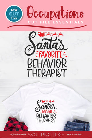 Christmas Behavior Therapist svg, Chillin with Snowmies SVG SVG Cut File 