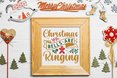 Christmas bells are ringing SVG Angelina750 