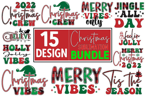 Christmas Big Design Bundle 300+ Design SVG CraftingStudio 