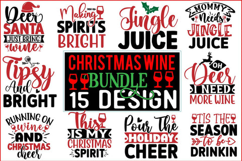 Christmas Big Design Bundle 300+ Design SVG CraftingStudio 