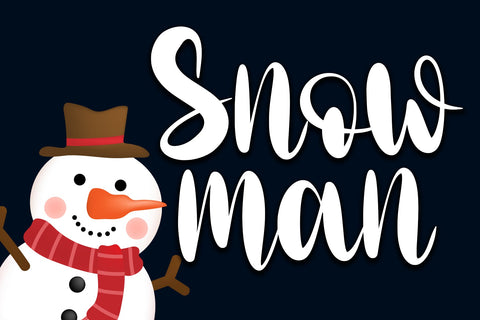 Christmas Billy Font Letterara 