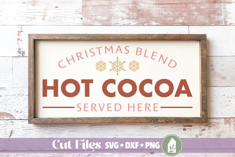 Christmas Blend Hot Cocoa SVG SVG LilleJuniper 