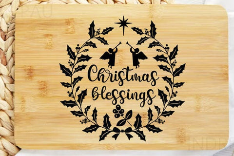 Christmas Blessings SVG Angelina750 