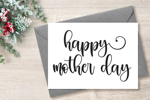 Christmas Bright Font Mozarella 