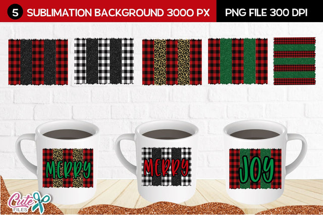 Christmas brush stroked sublimation background SVG Cute files 