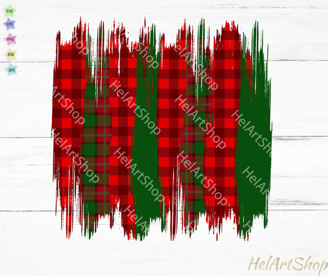 Christmas brush strokes png sublimation Sublimation _HelArtShop_ 