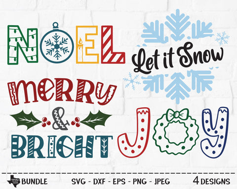 Christmas Bundle | Christmas SVG SVG Texas Southern Cuts 