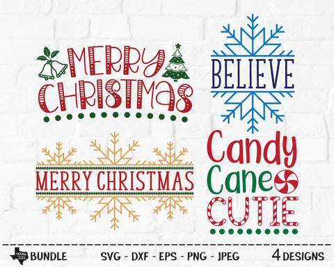 Christmas Bundle | Christmas SVG SVG Texas Southern Cuts 