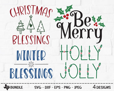 Christmas Bundle | Christmas SVG SVG Texas Southern Cuts 