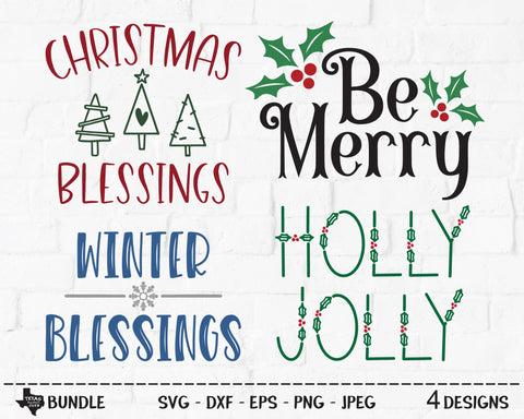 Christmas Bundle | Christmas SVG SVG Texas Southern Cuts 