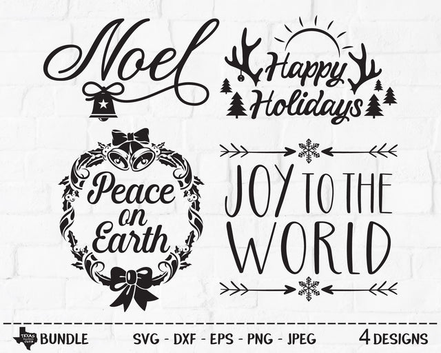 Christmas Bundle | Christmas SVG SVG Texas Southern Cuts 