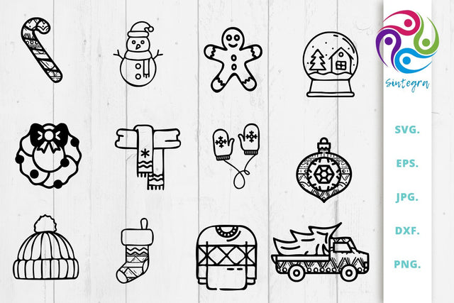 Christmas Bundle Svg Cut File SVG Sintegra 