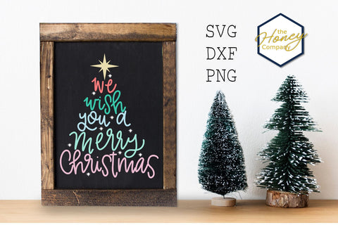 Christmas Bundle SVG DXF PNG Hand Lettering Files SVG The Honey Company 