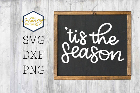 Christmas Bundle SVG DXF PNG Hand Lettering Files SVG The Honey Company 